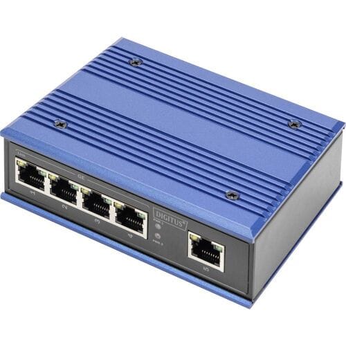 Digitus DN-651118 DN-651118 Industrial Ethernet Switch 5 poorten 10 / 100 / 1000 MBit/s