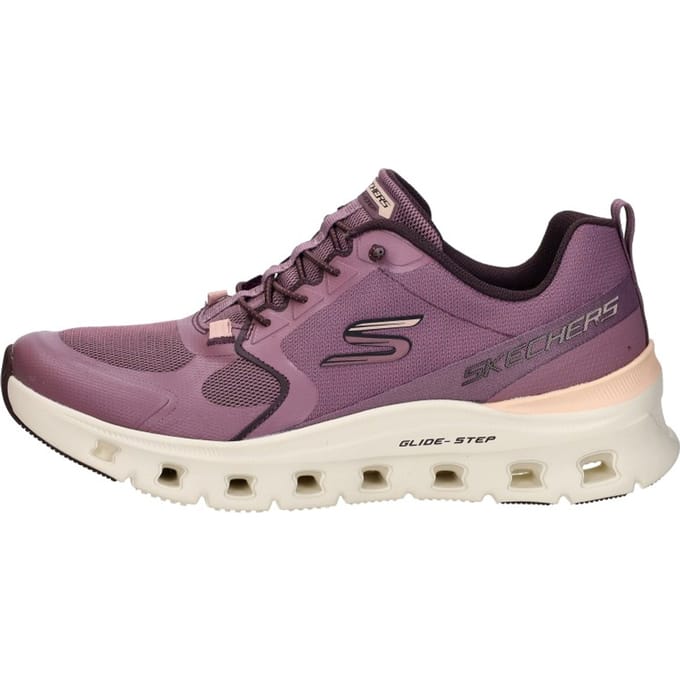 Skechers Dames Glide Step Pro Cool Drift Slip Ins Sneakers Plum