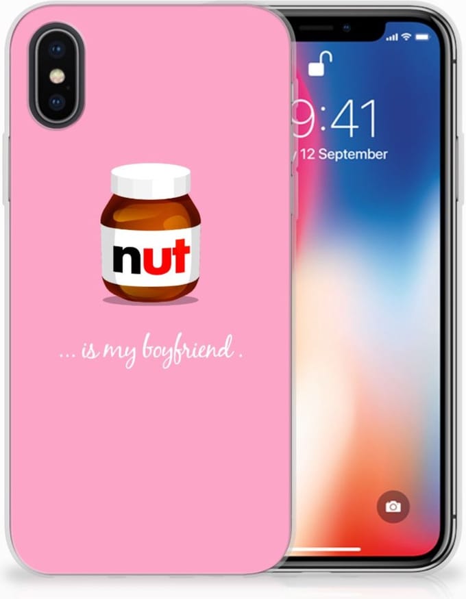 Apple iPhone X | Xs Siliconen Case Nut Boyfriend