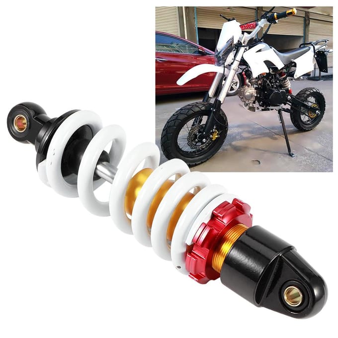 260mm Achterschokdemper Veerdemper voor 70?150CC DIRT PIT PRO BIKE TRAIL white