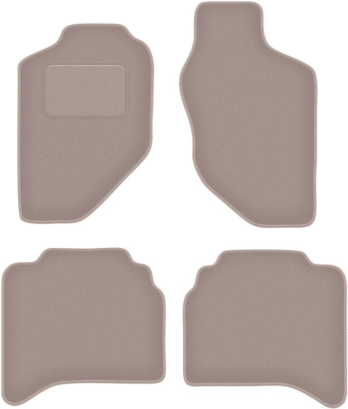 Beige veloursmatten voor: Opel Frontera B 5-deurs (1998-2006)