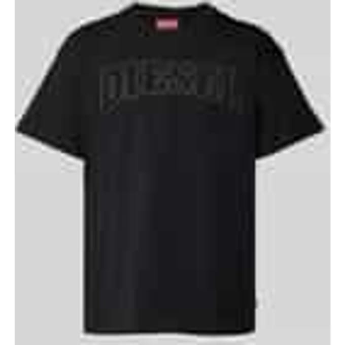 T-shirt met labelstitching