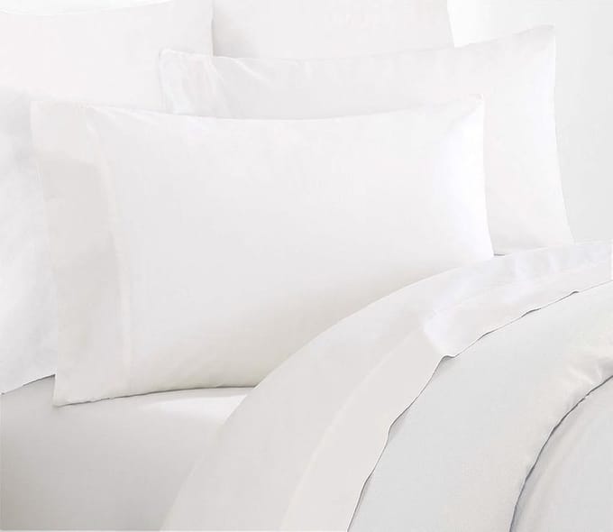 De Witte Lietaer Lakenset Willow - Eenpersoons - 180 x 275 cm + 1 kussensloop 60x70 cm - Flanel