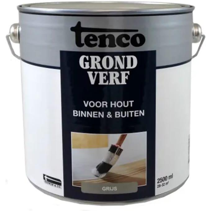 Tenco Grondverf Grijs - 2500 ml