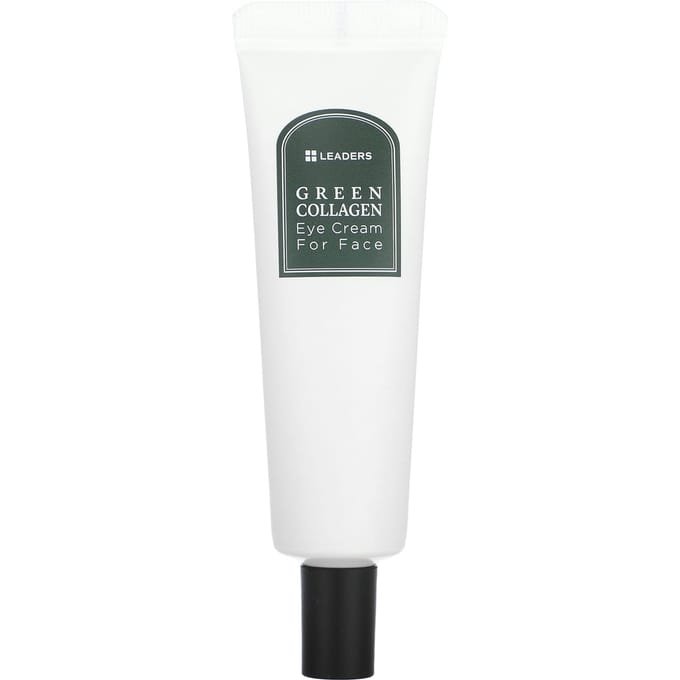 Leaders, Groene Collageen Oogcrème voor Gezicht, 30 ml (30 ml) gray