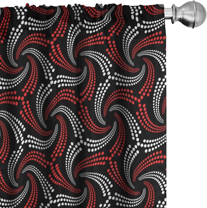 ABAKUHAUS Paneelgordijnen – 2x75x225 cm – microvezel, halfdonker