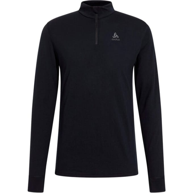 Odlo Natural Merino 200 Half Zip Turtle Neck LS Thermoshirt Mannen - Maat S