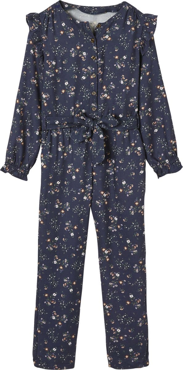 Vertbaudet Gebloemde meisjesjumpsuit