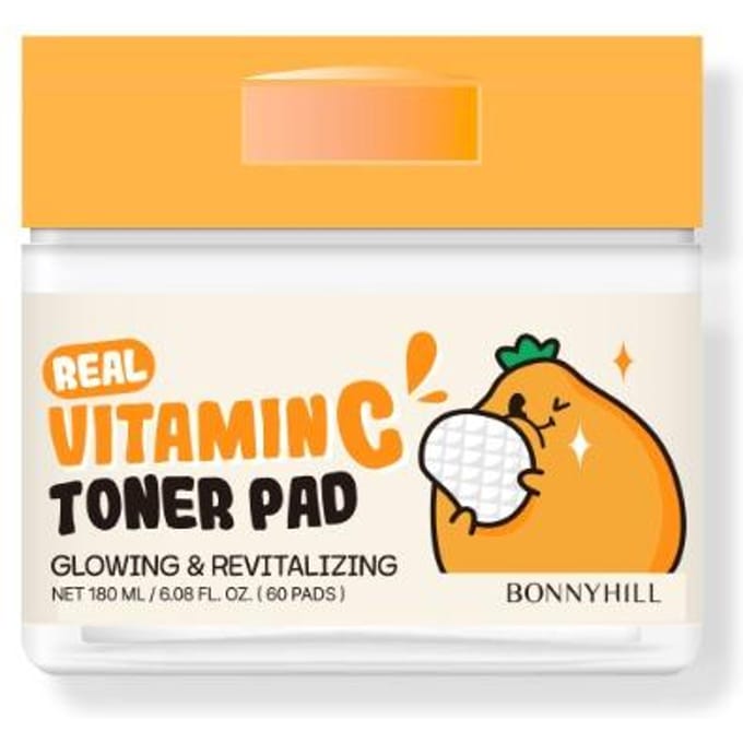 Bonnyhill Echte Vitamine C Verhelderende Toner Pads (180 ml) orange