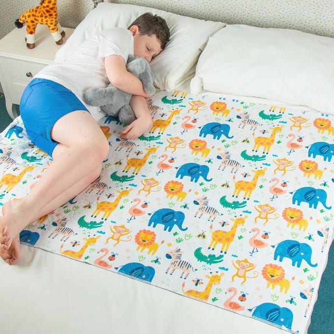 Waterdichte Potty Training Bedmat, Ultra Absorberend en Antislip - Maat 132 cm x 91 cm