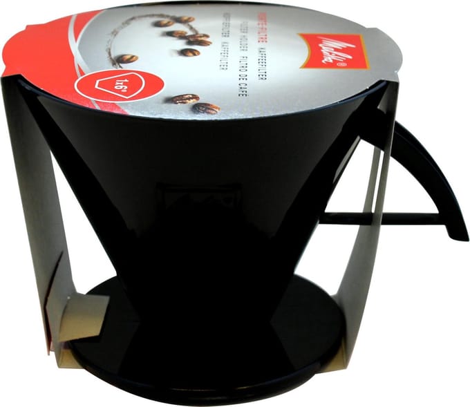 Melitta Koffiefilter zwart 1x6