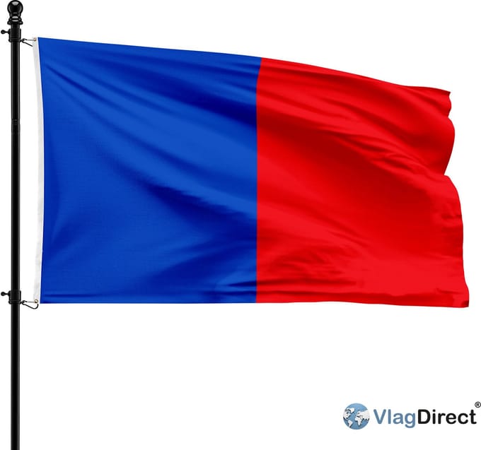 Sint-Joostse vlag - Gemeente Sint-Joost-ten-Node vlag - 90 x 150 cm.