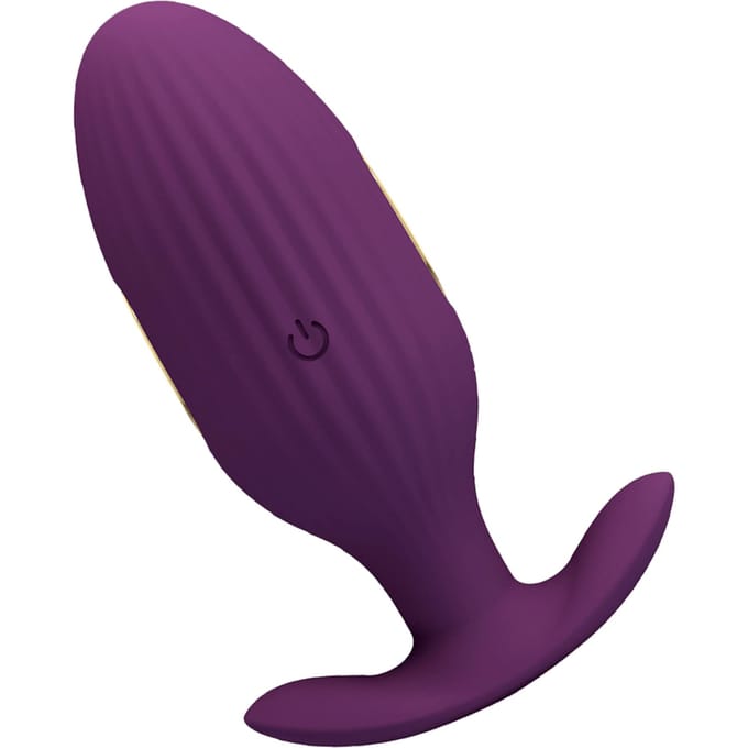 Pretty Love - Jefferson - Vibrerende E-stim Buttplug - Met App Control - Electroshock - Paars