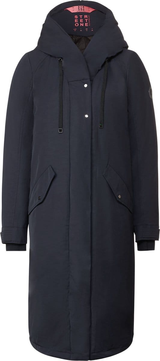long padded parka w. big hood
