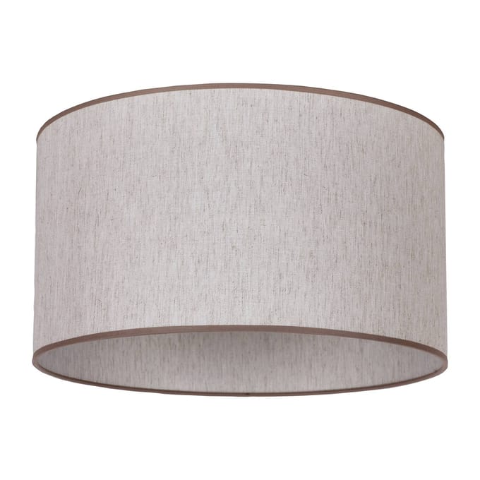Duolla Lampenkap Roller ecru/beige Ø 40 cm hoogte 22 cm