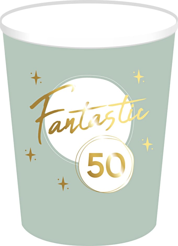 Fantastic 50 Groen & Goud - 8 stuks
