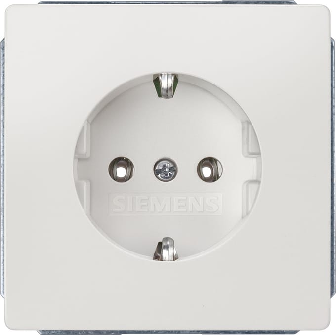 Siemens 5UB1853 Wandcontactdoos Delta Wit Schakelmateriaal 1 stuk(s)