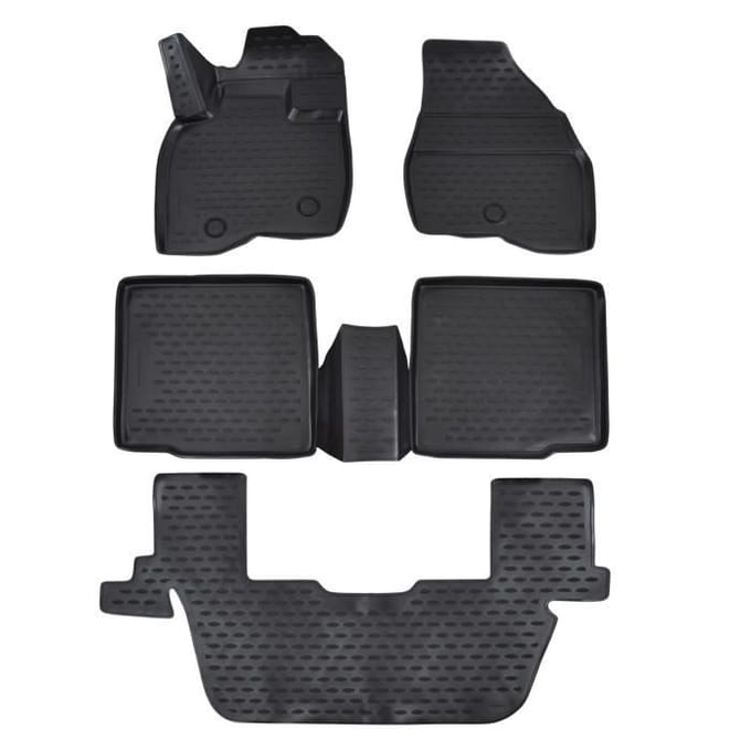 J&amp;J AUTOMOTIVE | Tapis De Sol En Caoutchouc 3D Exclusive Pour Ford Explorer 2011-2019 zwart