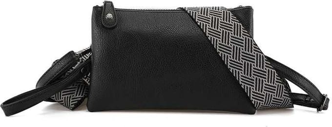 Black New York schoudertasje OLT13600