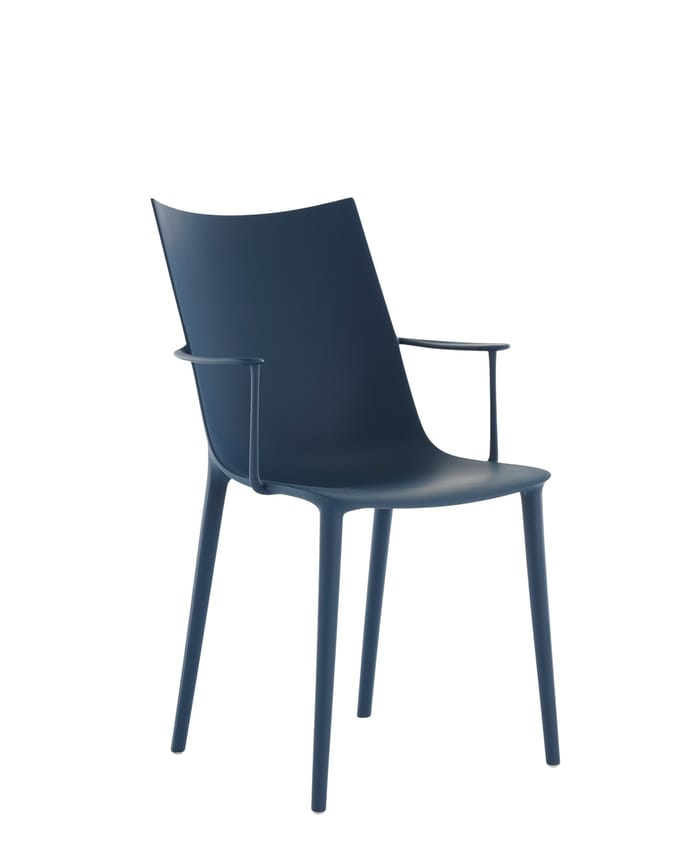 Kartell H.H.H. Matte stoel - KartellHHHMattBlue
