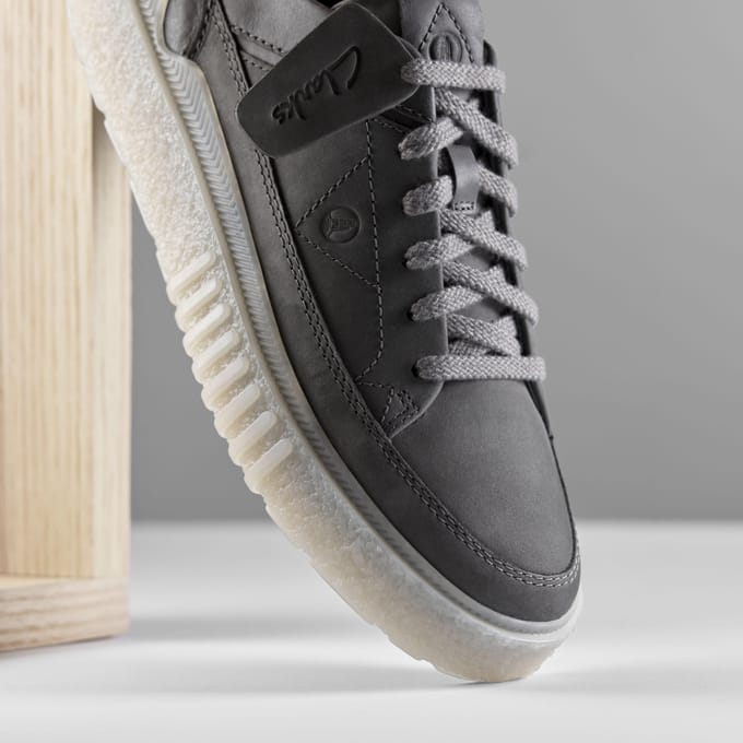 Somerset Kant Donkergrijze Nubuck Schoenen