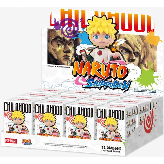 POP MART Boîte Surprise Figurines Série Enfant NARUTO SHIPPUDEN