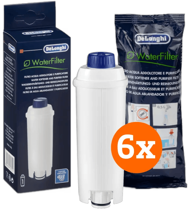 De'Longhi Waterfilter 6 stuks