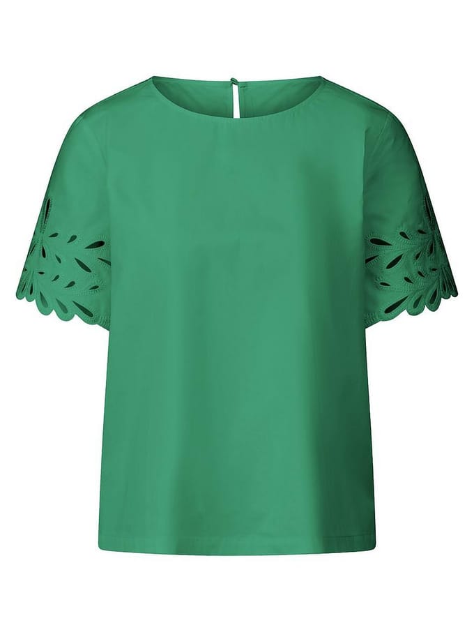 Blouse Van Peter Hahn groen