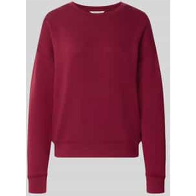 relaxed fit sweatshirt met elastische boordjes