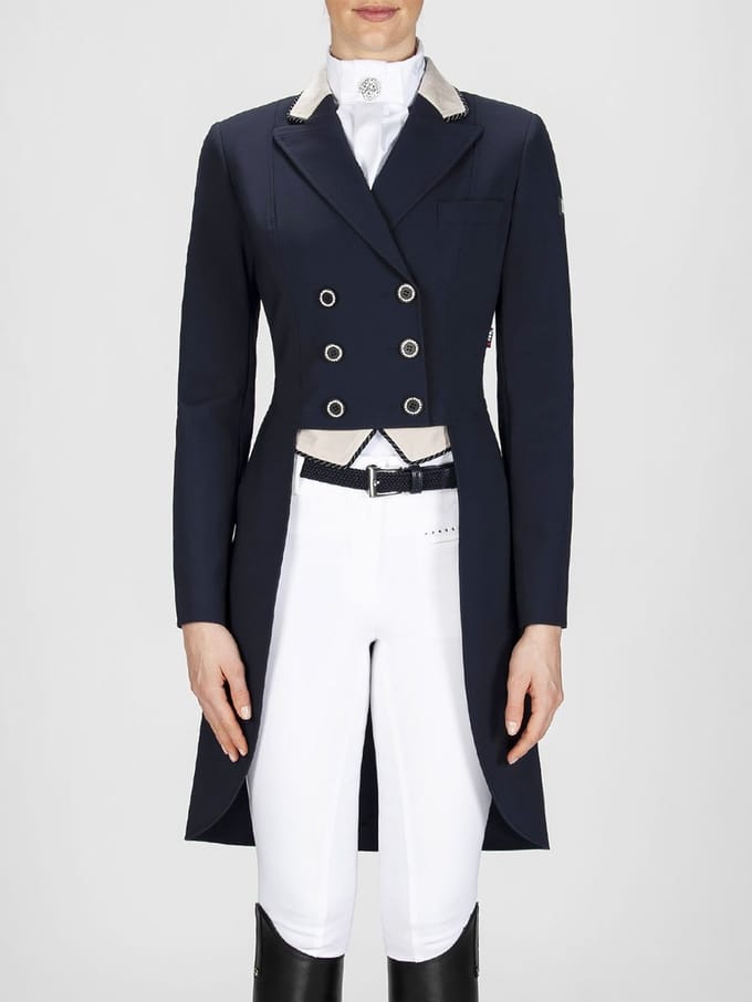 Equiline Cadence Slipjas Navy - Maat 44