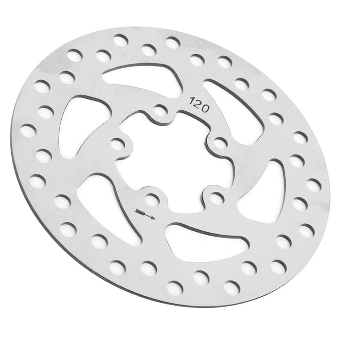 120mm Remschijf 5 Gaten RVS Remschijf voor M365PROPRO2 Elektrische Scooter white