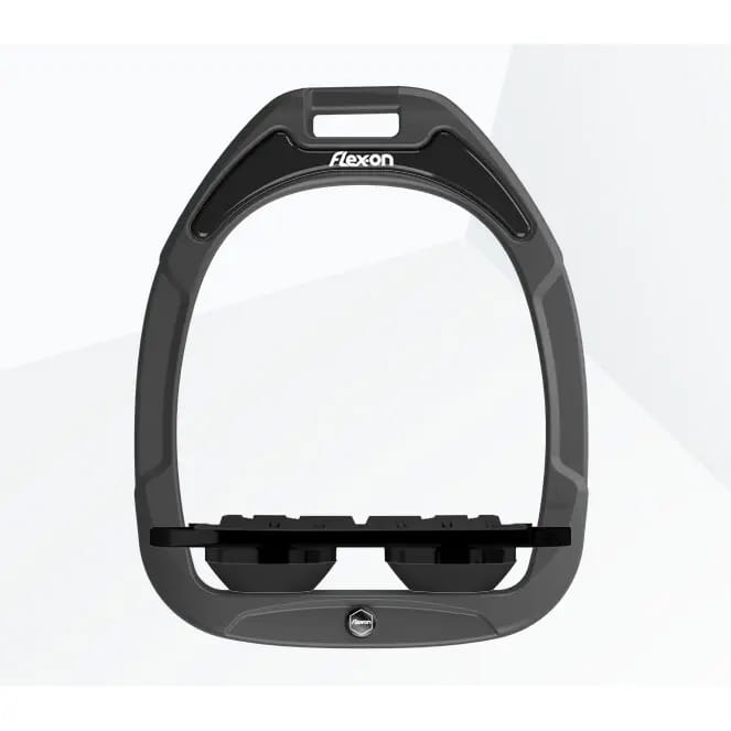 Platte Grip Steunpalen Antraciet/Zwart/Zwart Flex-On Green Composite