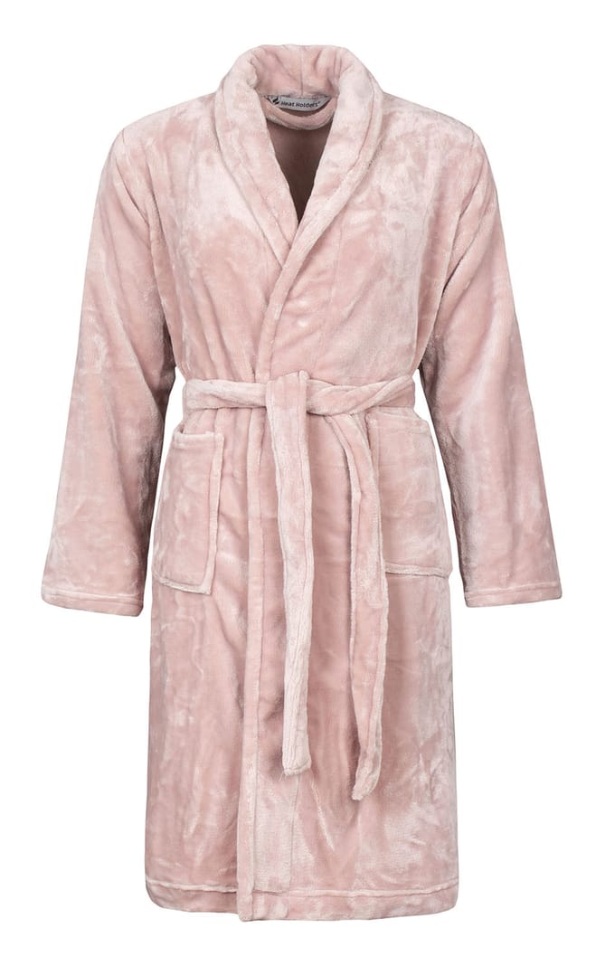 Heat Holders - Winterfleece kamerjas voor dames - Stoffig Roze