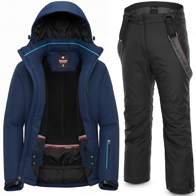 Soprato Canada Mountain - Wintersportjas - Ademend - Waterdicht - Met Afneembare Capuchon