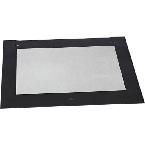 AEG voorste glas, zwart, AEG, 595.5x471mm 140037378555