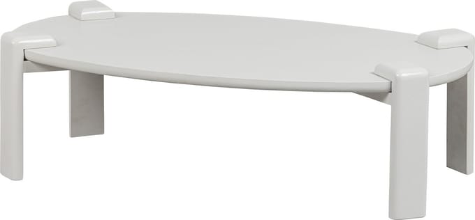 vtwonen Turtle Salontafel - Mangohout - Mist - 28x100x60