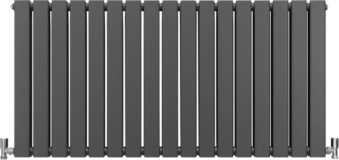 Design radiator - antraciet - 600 mm x 1190 mm - 15 jaar garantie
