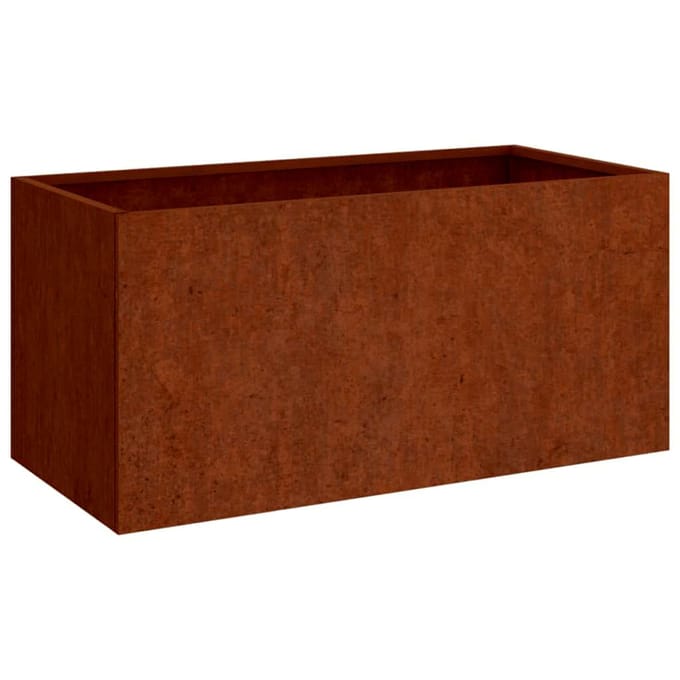 vidaXL - Plantenbak - 62x40x39 - cm - cortenstaal
