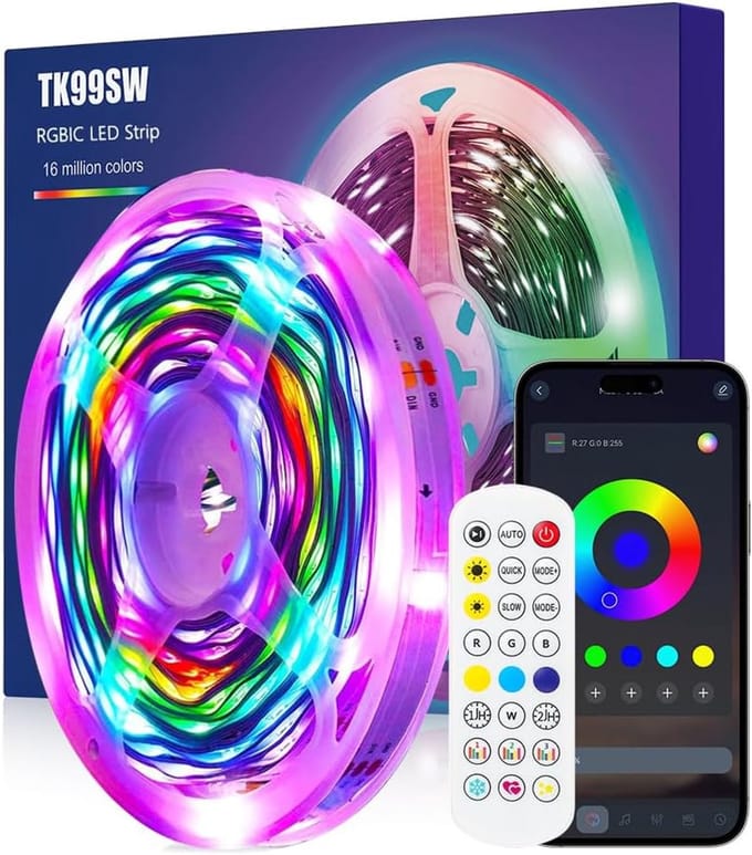 LED Strip 6 Meter - LED Verlichting Strips - LED Light -Meerkleurig