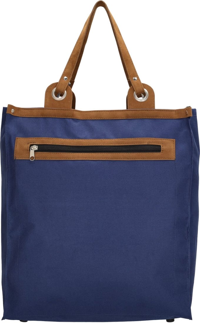 Beagles Shop & Go Boodschappentas - Blauw