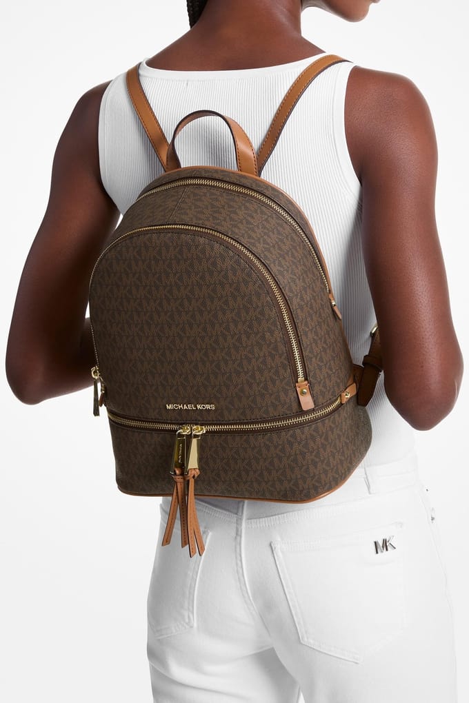 Michael Kors Medium Backpack Brown Size: OS | Backpacks Outlet | Dames | Bruin