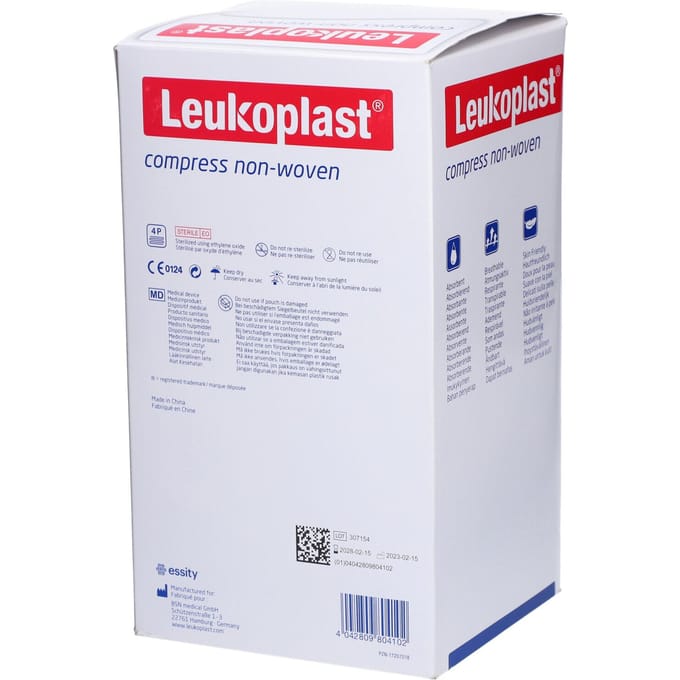 Leukoplast Compress N/woven St. 10cmx20cm 50x2
