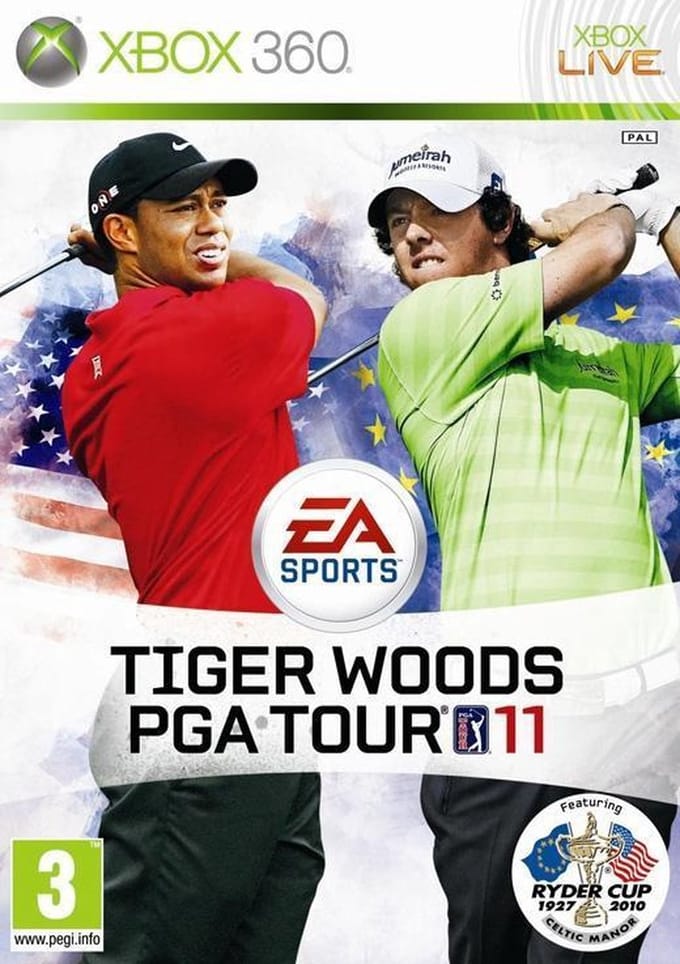 Tiger Woods PGA Tour 11 (xbox 360 nieuw)