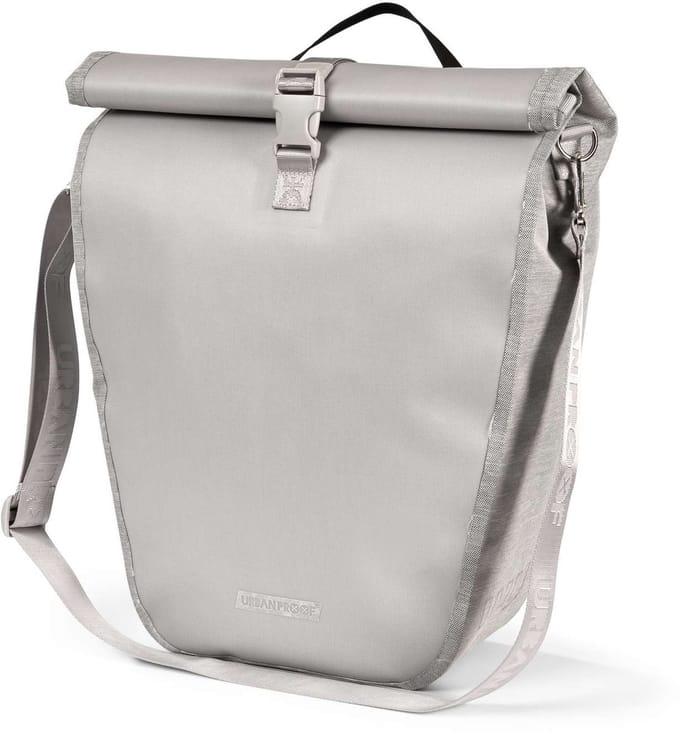 Urban Proof fietstas enkel District recycled grijs 20L