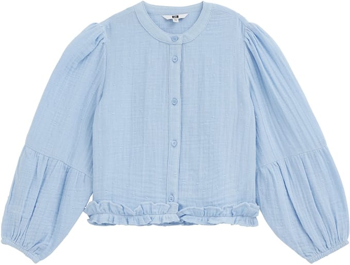 WE Fashion Meisjes blouse met structuur