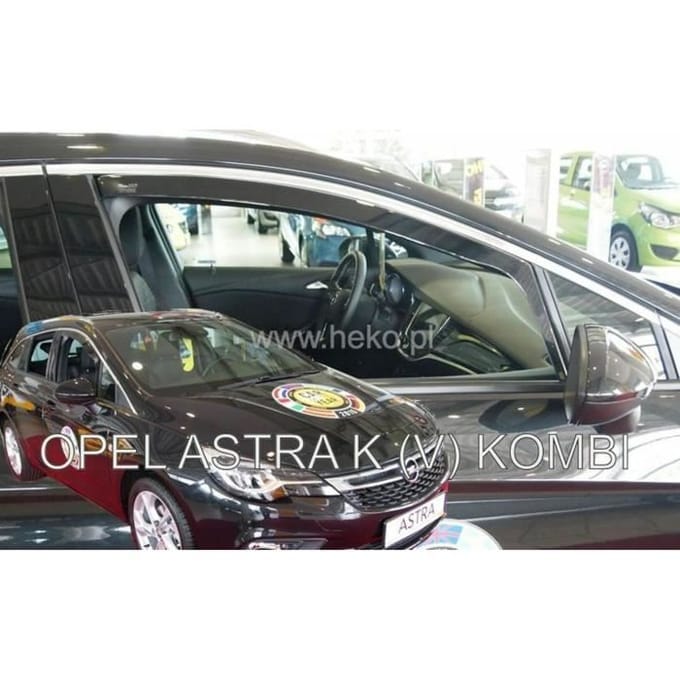 J&;J AUTOMOTIVE | Heko Wind deflectors Voor Opel Astra K 5D. Berlina 2015-2021