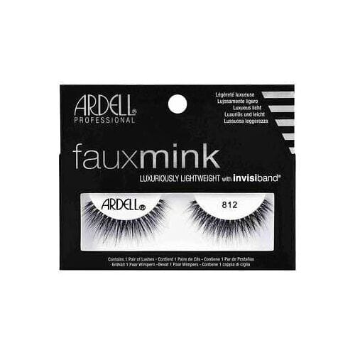 Ardell Faux Mink False Eyelashes Black 812 1 paar