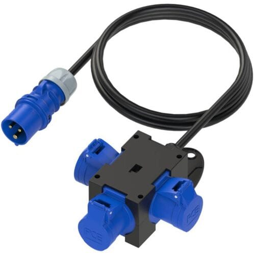 PCE 9430155 9430155 CEE-stroomverdeler 230 V 16 A