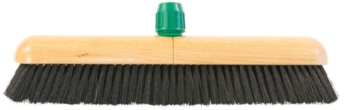 Zaalbezem gemengd haar steelh 40cm | 6 stuks