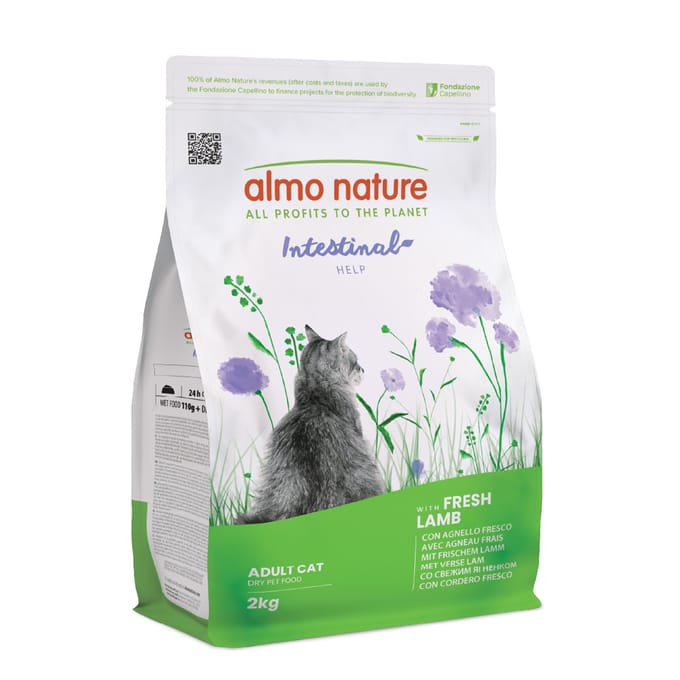 Almo Nature Holistic Droogvoer voor Katten Digestive Help - Lam 2kg
